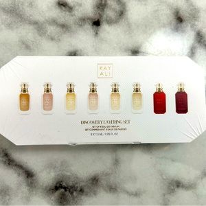 NEW Limited Edition Kayali Discovery Layering Sampler Set of 8 EDP 0.05 oz ea